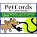 PetCords- Dog and Cat Cord Protector- Protects Your Pets from Chewing Through Insulated Cables Up to 10ft, Unscented, Odorless- 2 Pack