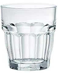 Bormioli Rocco Rock Bar Stackable Shot Glasses â€“ Set Of 6 Dishwasher Safe Drinking Glasses For Liquors & Spirits â€“ 2.25oz Durable Tempered Glass