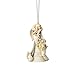Foundations Woodland Angel Stone Resin Ornament, 4”
