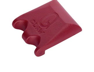 Q Claw 2 Pool Cue Holders Color: Wine