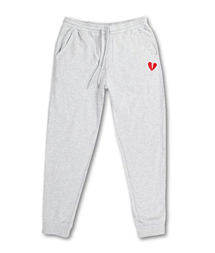Riot Society Broken Heart Embroidered Mens Joggers