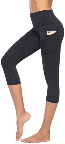 Yoga Leggings for Women Workout Capris with Pocket High Waisted Athletic Sports Running Pants