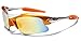 Half Frame Men's Sport Wrap Around Baseball Cycling Sunglasses
