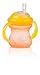Nuby No-Spill Grip N' Sip Cup with Super Straw, 8 Ounce, Colors May Vary