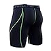 LUWELL PRO Men's 3 Pack Compression Shorts Baselayer Cool Dry Sports Tights Shorts for Running,Workout,Training
