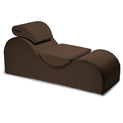 Liberator Esse Lounge Chair, Nylon, Espresso Velvish