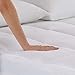 Sleep Innovations Dual Layer 4 Inch Memory Foam Mattress Topper, Twin Size, Medium Support, 2 Inch Cooling Gel Memory Foam Plus 2 Inch Pillow Top Cover