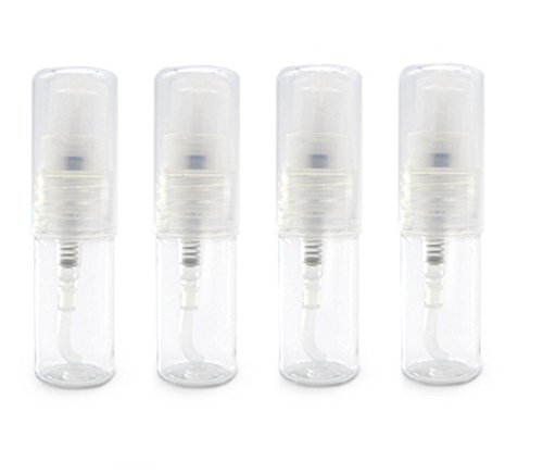 12pcs empty refillable clear plastic essential oil pump…