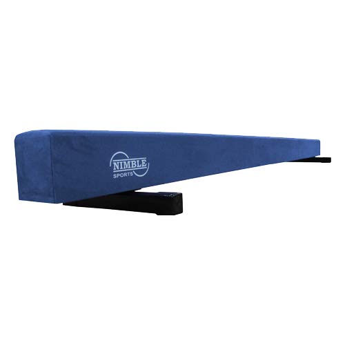 Nimble Sports Blue Suede 8 Feet Long 12 Inch High Balance Beam