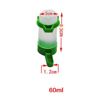 Amazon Com Fidgetfidget Plastic Bird Feeder Waterer Automatic