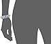 Amazon Collection Sterling Silver Genuine Blue Topaz Tonal Gemstone Open Cuff Bracelet, 7.25