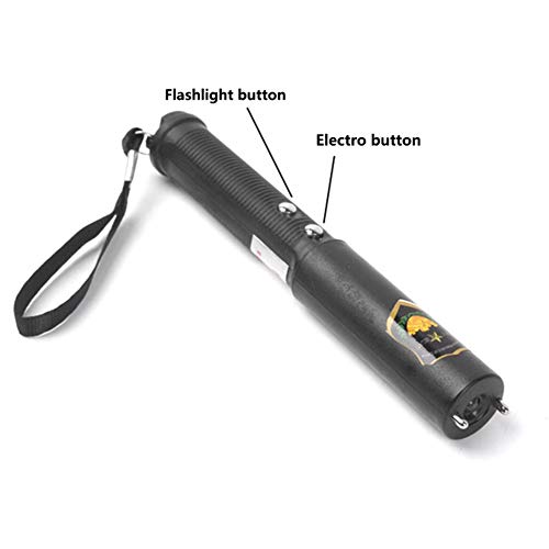 HsgbvictS Novelty & Gag Toys Electric Shock Batons Joke Prank Trick Flashlight Stick Gadget Fool's Day Gift Flashlight, Safe, Funny Gift - Black