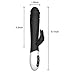 Rabbit Vibrator Large Powerful Rechargeable Silicone Multi Speed G Spot Dildo Vibrator Sex Toy Sex Product for Women