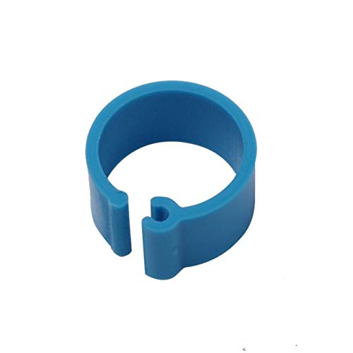 Zhou-YuXiang 100 Stück Taubenringe 8mm Bajonett Identifikationsring Öffnung Taubenring Farbe Taubenfußring Taubenzubehör – Bild 8