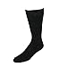 Extra Wide Sock Co. Mens Cotton Wide Big and Tall Tube Socks (Pack of 3), Black