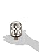 GE Decorative LED Night Light, Plug-In with Dusk-to-Dawn Sensor, Warm White, Ideal for Living Room, Bedroom, Nursery, Kitchen, or Bathroom, Brushed Nickel– 11314