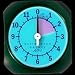 Alti-2 Altimaster III Galaxy Analog Skydiving Altimeter Glow Face Feet (Blue)