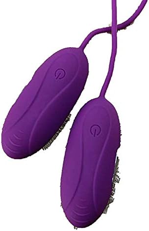 Waterproof USB Charging Double Jumping Eggs 7 Frequency Eggs Mini Double Tiaodan Breast r ToyO3 Tshirt,Purple
