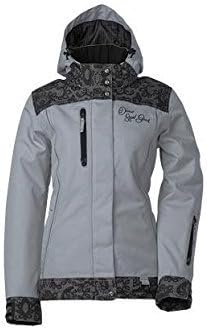 Divas SnowGear 97046 Lace Collection Womens Jacket , Distinct Name: Gray, Gender: Womens, Primary Color: Gray, Size: Sm