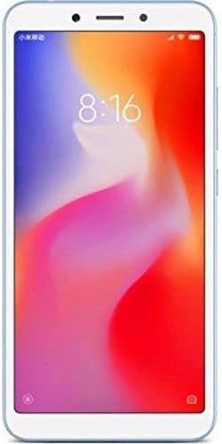 Three Mobile 12 GB Data Pay As You Go SIM and Xiaomi RedMI 6A 16 GB Mobile Phone, Blue