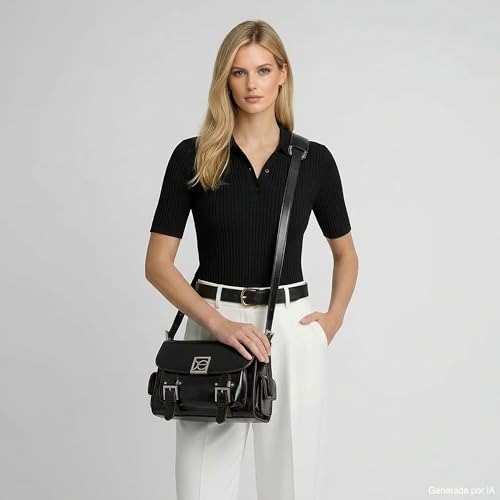 CLOE Bolsa Crossbody Medaina con o Para Mujer