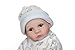 Pinky Realistic 26cm 10 Inch Mini Baby Doll Full Body Silicone Newborn Baby Lifelike Reborn Baby Doll Real Life Baby Boy Dolls Handmade Toy Cute Xmas Birthday Gift