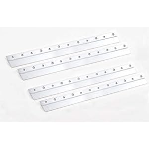 Hangman Z-Hanger Heavy Duty Mirror, Picture and Panel Hanger -Aluminum: Z-12-2