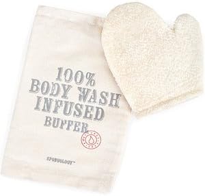 Spongology Body Wash Infused Anti-Cellulite Glove- Lavender &amp; Eucalyptus