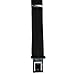 Perry Suspenders Men's Elastic Hook End Striped Dress Suspenders, Tall, Black