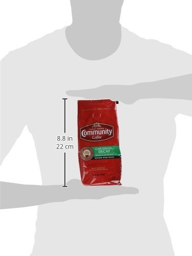 COMMUNITY COFFEE CAFE SPECIAL DECAF GROUND COFFEE, 12 OUNCE (PACK OF 3)