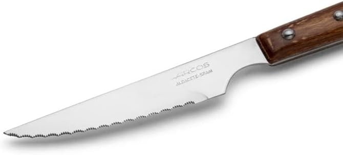 Juego Chuleteros Mango Madera 110 mm