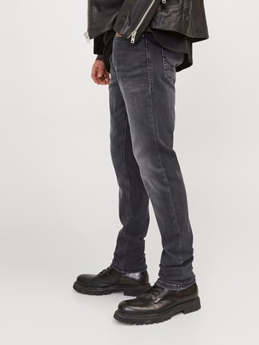 Jjiglenn Jjoriginal Am 817 Noos Jeans Uomo, Black Denim, 33W / 30L