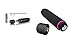 Powerful Bullet Vibrator with 10 Modes, Portable Mini Pocket Vagina Stimulator, Rechargeable Waterproof Super-Strong Adult Sex Toys for Women with Discreet Package (BlackRed)