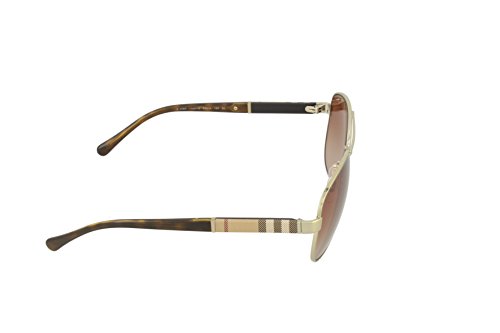 Burberry Unisex 0BE3080 Gold/Brown Gradient
