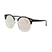 Mio Eyewear [Clubmaster - Pink Mirrored] Fashion Sunglasses for Woman and Men (100% UV Protection)