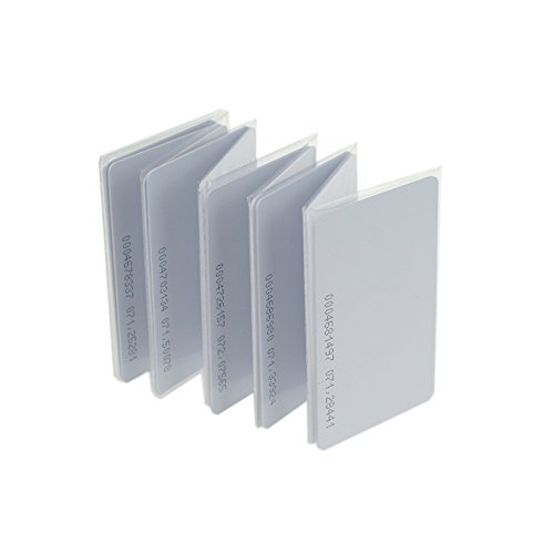 OBO HANDS Proximity 125KHz EM4100 RFID Proximity Smart Entry Access Employee ID Entry Card Thickness 0.8mm (50)
