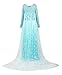 ReliBeauty Women's Elegent Princess Dress Costume Light Blue, Large