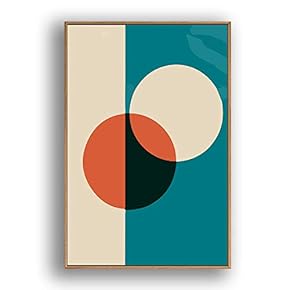 Framed Canvas Wall Art for Living Room,...