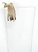 Kitan Club Putitto Pug Dog Cup Toy - Blind Box Includes 1 of 8 Collectable Figurines - Hangs on Thin, Flat Edges - Authentic Japanese Design - Made from Durable Plastic