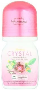 Crystal Alum Deo Roll-on with Herbs Alcohol Free Deodorants 50ml By Thaidd
