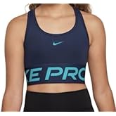 Nike Pro Kid's Training/Sports Bra, Midnight Navy (Blue) (US, Alpha, X-Large, Regular, Midnight Navy)