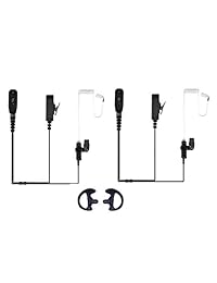 Auriculares para Motorola APX Series Walkie Talkies con micrófono PPT y tubo acústico para radios APX4000 APX6000 APX7000 APX 8000 XPR6350 XPR6550