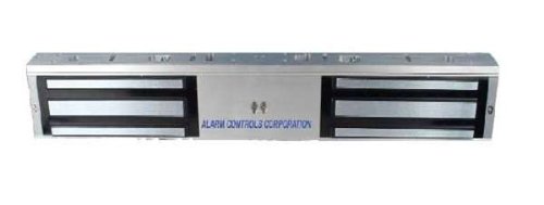ALARM CONTROLS 600D DURO 600lb Double Door Mag-Lock, 12/24VDC