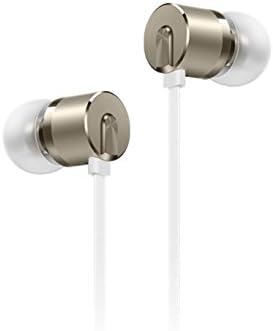 Genuine OnePlus Bullets V2 Headphone with MIC Best Noise Cancelling in-Line Remote Wired Control Earphone Richer Bass Headset Pack in OnePlus Retail Package (White)