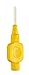 TePe Interdental Brush Original, Soft Dental Brush for Teeth Cleaning, Pack of 6, 0.7 mm, Medium Gaps, Yellow, Size 4