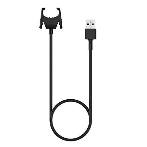 MoreToys Compatible Fitbit Charge 3, Replacement USB Charging Cable Charger Cradle Adapter Cord Clip for Fitbit Charge 3 / Charge 3 SE Fitness Activity Tracker (55CM)