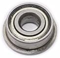Generic 4x10x4mm MF104zz Metal Flanged Ball Bearing (Pack of 10) by SnowSpitzShop Brand