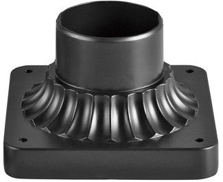 Kichler 9592BK Accessory Pedestal Mount, Black