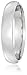 Amazon Collection Men's Platinum Traditional Plain Wedding Band with Luxury High Polish (4 mm)