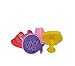 Anyana 4pcs Fondant Plunger Cutter Set Cake Cookies Decorating Tool Mold baking stamp christmas fall pie crust decoration